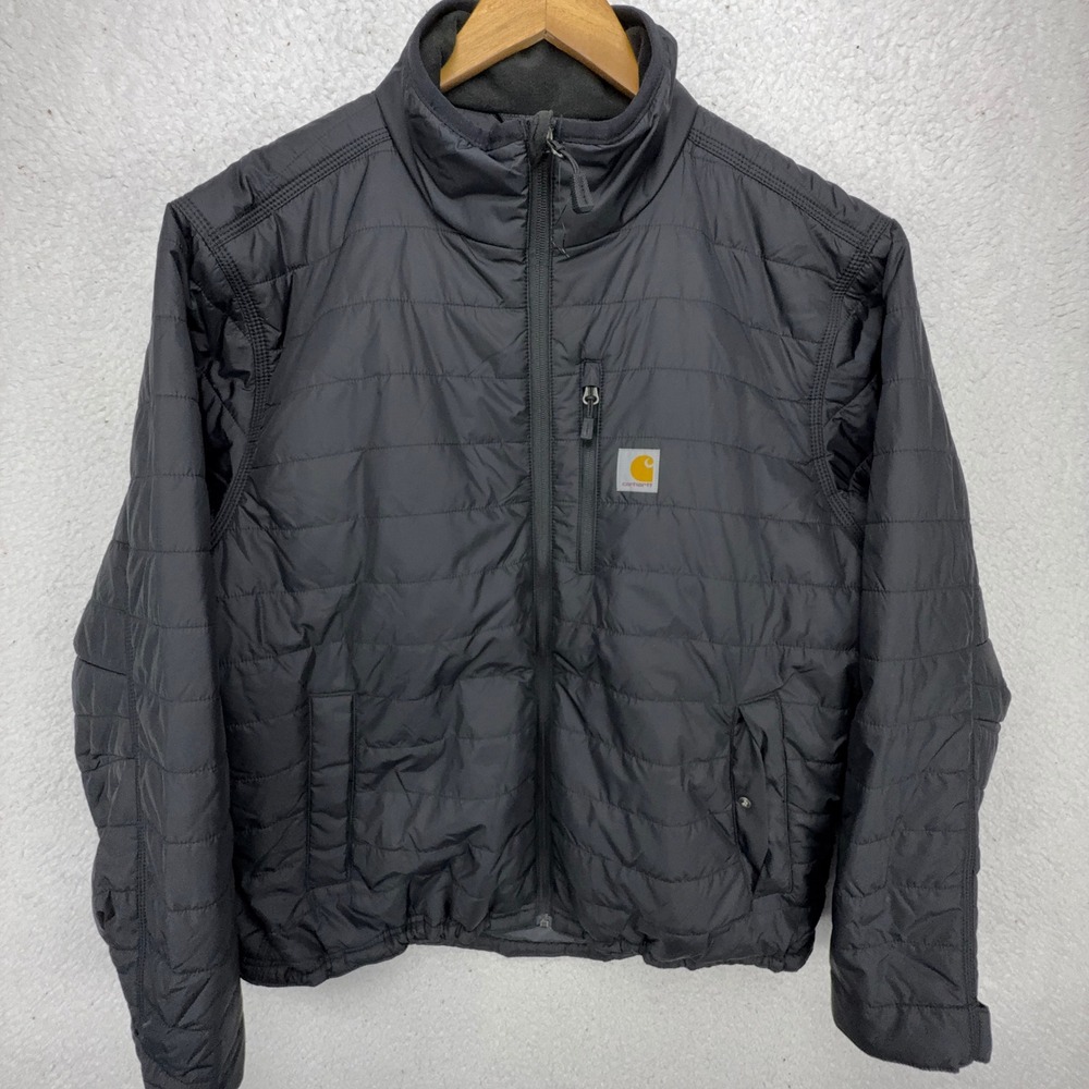 Carhartt Gilliam Lightweight Rain Defender Insulated Jacket Men Large Black NWOT